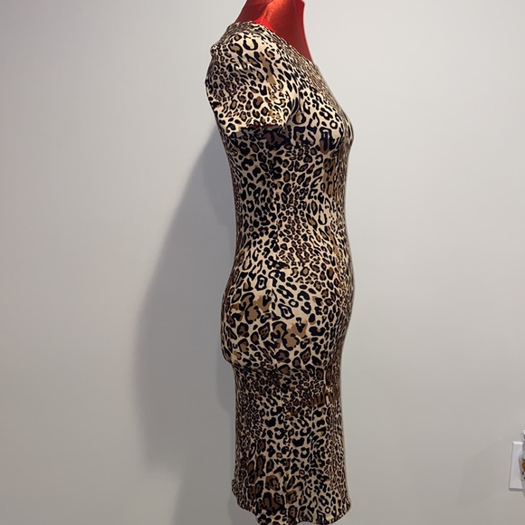 Cheetah Print Dress - Picture 2 of 6